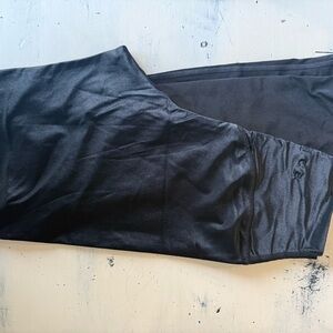 Balance athletic Leggings black “faux leather”